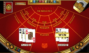 Baccarat at Club Dice Casino