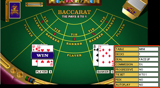 Live Baccarat Screenshot