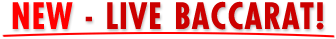 Play Live Online Baccarat!